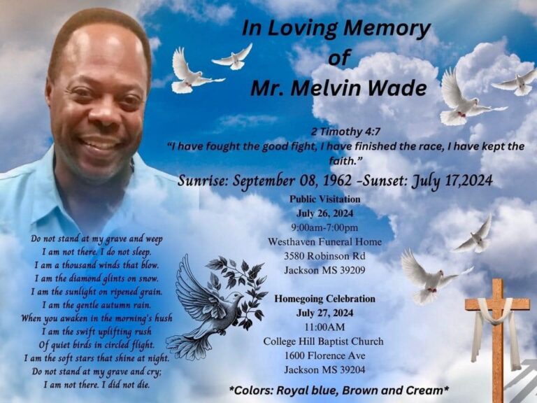 Honoring Melvin Wade JR Restaurant Group